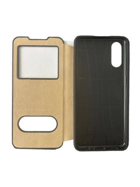 Jopus Galaxy A02 ile Uyumlu Premium Kapaklı Kılıf Mavi