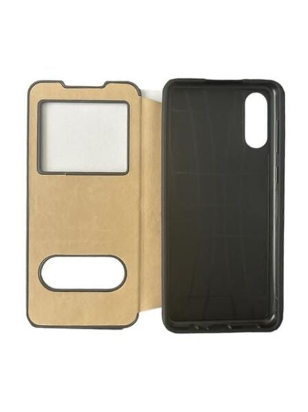 Jopus Galaxy A02 ile Uyumlu Premium Kapaklı Kılıf Mavi