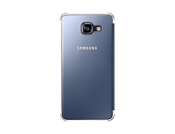 Galaxy A5 (2016) A510F ile Uyumlu Clear View Cover Siyah EF-ZA510CBEGWW