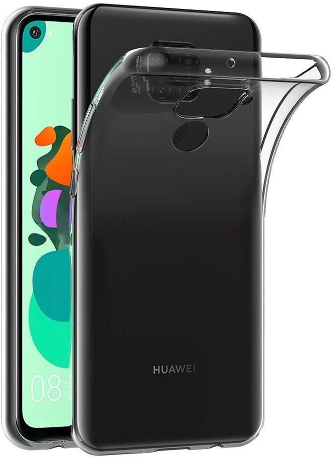 Mate 30 Lite ile Uyumlu Şeffaf Silikon Kılıf