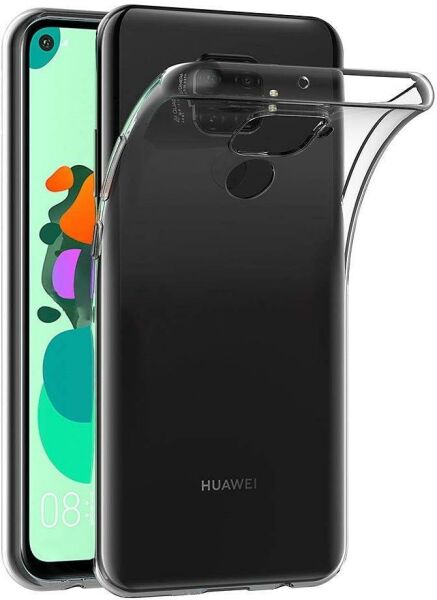 Mate 30 Lite ile Uyumlu Şeffaf Silikon Kılıf