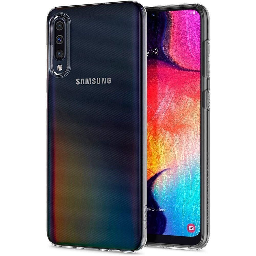 Spigen Galaxy A50/A50s/A30s ile Uyumlu Kılıf Liquid Crystal Crystal Clear