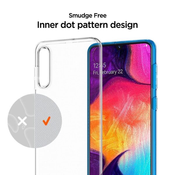 Spigen Galaxy A50/A50s/A30s ile Uyumlu Kılıf Liquid Crystal Crystal Clear