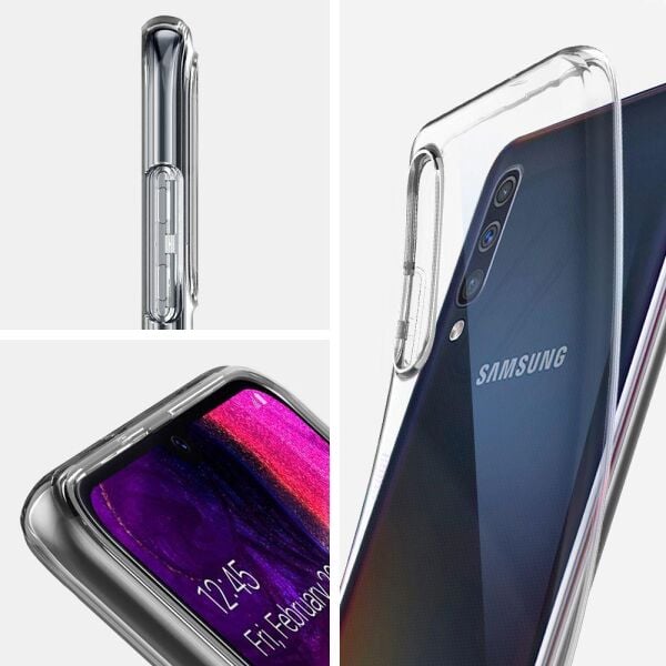 Spigen Galaxy A50/A50s/A30s ile Uyumlu Kılıf Liquid Crystal Crystal Clear