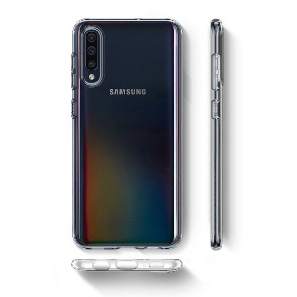 Spigen Galaxy A50/A50s/A30s ile Uyumlu Kılıf Liquid Crystal Crystal Clear
