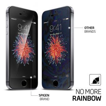 Spigen iPhone SE/5S/5C/5 ile Uyumlu Screen Protector Crystal Ekran Koruyucu 5 Ad.