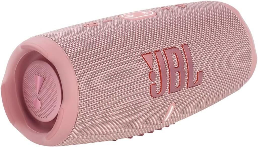 JBL Charge5 IPX7 Taşınabilir Bluetooth Hoparlör - Pembe