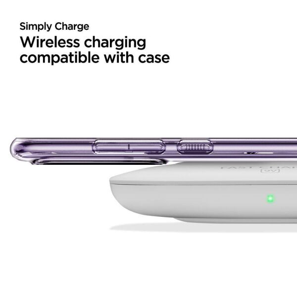 Spigen Mi 9 ile Uyumlu Kılıf Liquid Crystal Fit Crystal Clear