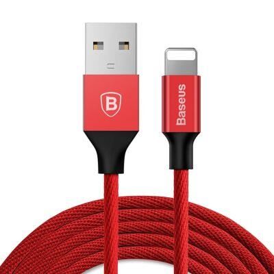 Baseus Yiven Lightning Kablo Kırmızı