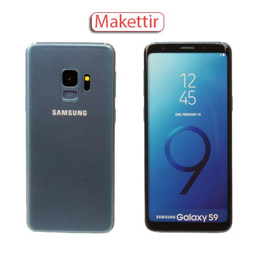 Galaxy S9 Dummy Maket Telefonu Mavi