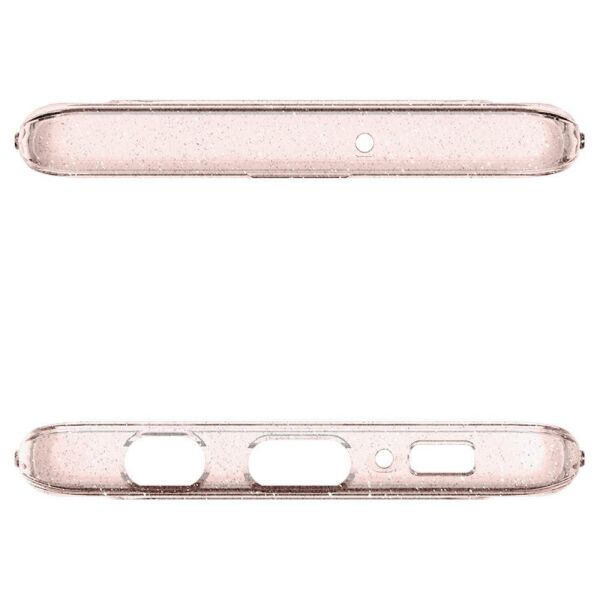 Spigen Galaxy S10 ile Uyumlu Kılıf Liquid Crystal Glitter Rose Quartz