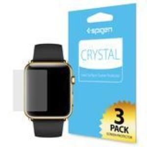 Spigen Watch ile Uyumlu Ekran Koruyucu Crystal CR 3 adet (38mm)