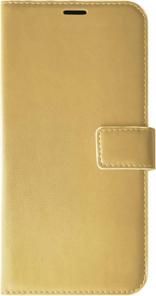 Jopus Galaxy S20 Plus ile Uyumlu Kapaklı Kartlıklı Cüzdanlı Kılıf Gold