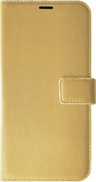 Jopus Galaxy S20 Plus ile Uyumlu Kapaklı Kartlıklı Cüzdanlı Kılıf Gold