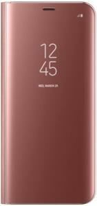 Galaxy S8 Plus ile Uyumlu Clear View Cover Kılıf Pembe EF-ZG955CPEGWW