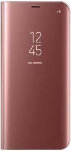 Galaxy S8 Plus ile Uyumlu Clear View Cover Kılıf Pembe EF-ZG955CPEGWW