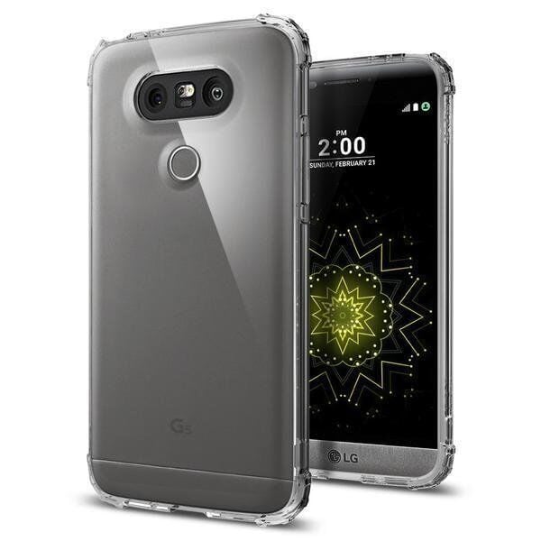 Spigen G5 ile Uyumlu Kılıf Crystal Shell Dark Crystal