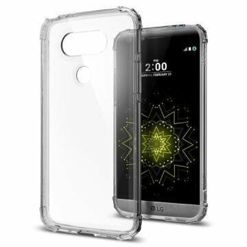 Spigen G5 ile Uyumlu Kılıf Crystal Shell Dark Crystal