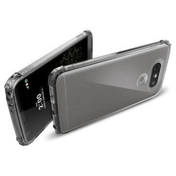 Spigen G5 ile Uyumlu Kılıf Crystal Shell Dark Crystal