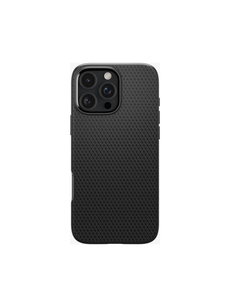 Spigen iPhone 16 Pro Max ile Uyumlu Kılıf Liquid Air Matte Black