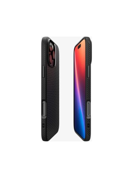 Spigen iPhone 16 Pro Max ile Uyumlu Kılıf Liquid Air Matte Black