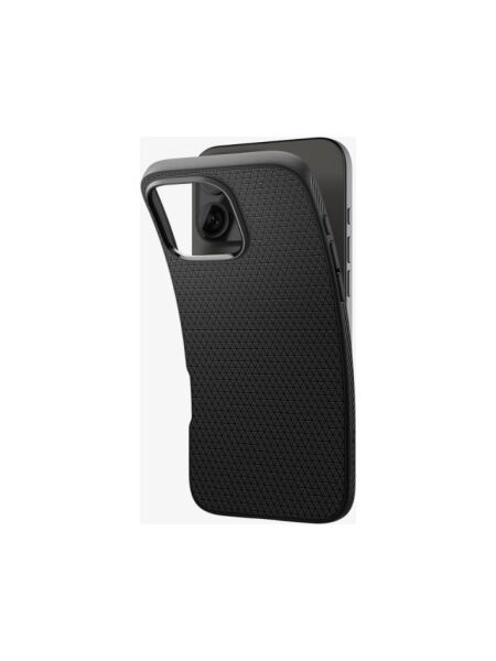 Spigen iPhone 16 Pro Max ile Uyumlu Kılıf Liquid Air Matte Black