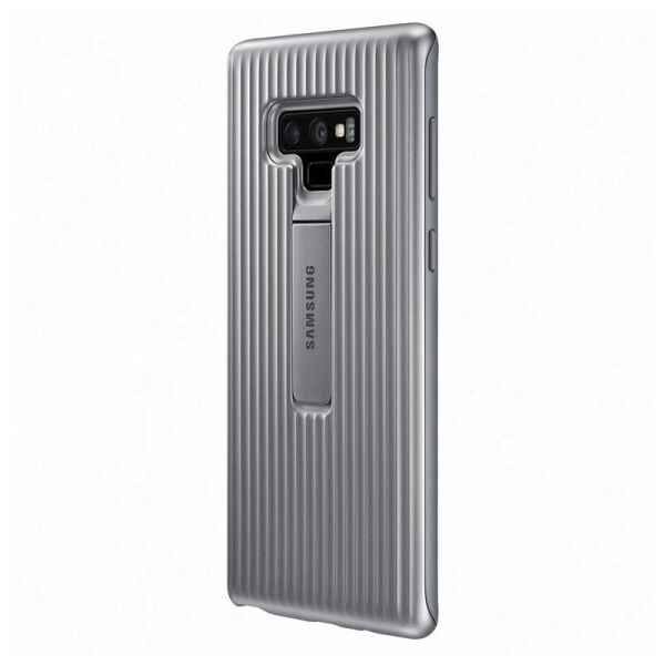 Galaxy Note 9 ile Uyumlu Protective Stanting Cover Gümüş EF-RN960CSEGWW (Out)