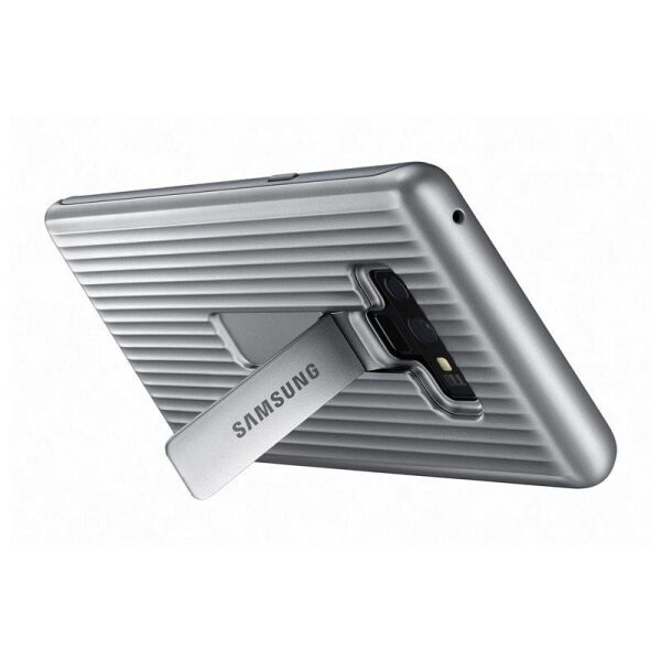 Galaxy Note 9 ile Uyumlu Protective Stanting Cover Gümüş EF-RN960CSEGWW (Out)