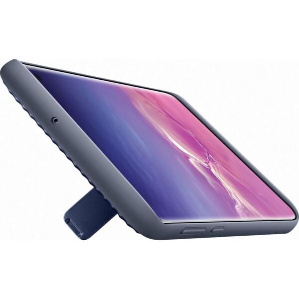 Galaxy S10 ile Uyumlu Protective Standing Cover Siyah EF-RG973CBEGWW (Out)