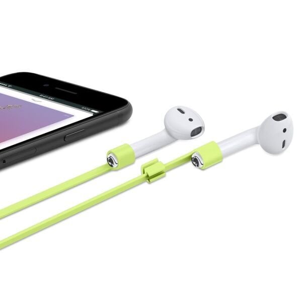 Spigen Airpods Kulaklık Askısı AirPods Strap Neon