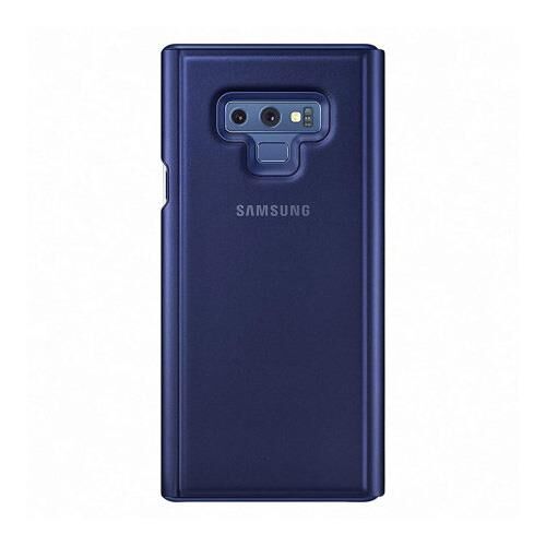 Galaxy Note 9 ile Uyumlu Clear View Cover Mavi EF-ZN960CLEGWW