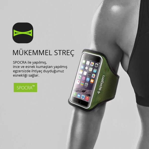 Spigen Evrensel Gym Kılıf Spor için Kol Bandı