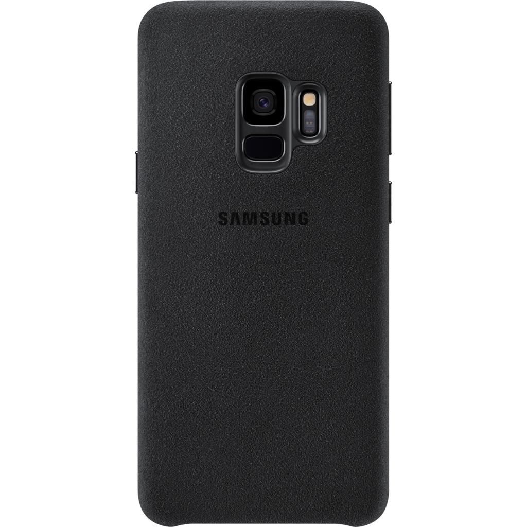 Galaxy S9 ile Uyumlu Alcantara Kılıf Siyah EF-XG960ABEGWW