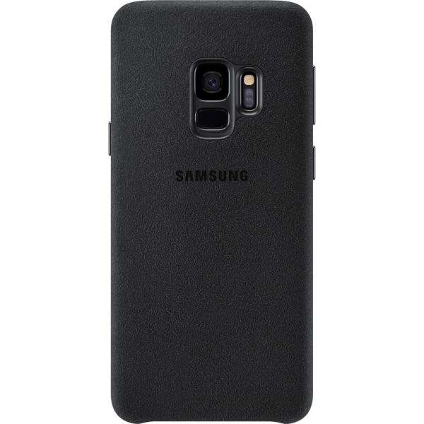 Galaxy S9 ile Uyumlu Alcantara Kılıf Siyah EF-XG960ABEGWW