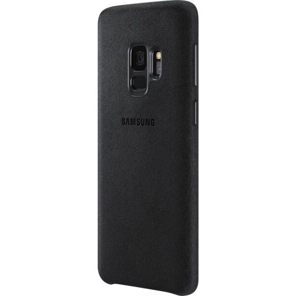 Galaxy S9 ile Uyumlu Alcantara Kılıf Siyah EF-XG960ABEGWW
