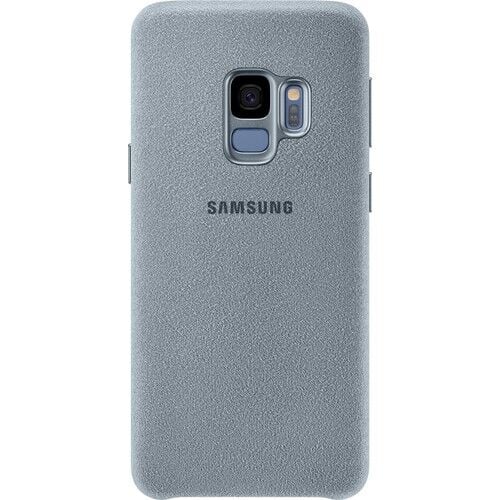 Galaxy S9 ile Uyumlu Alcantara Kılıf Gri EF-XG960AMEGWW