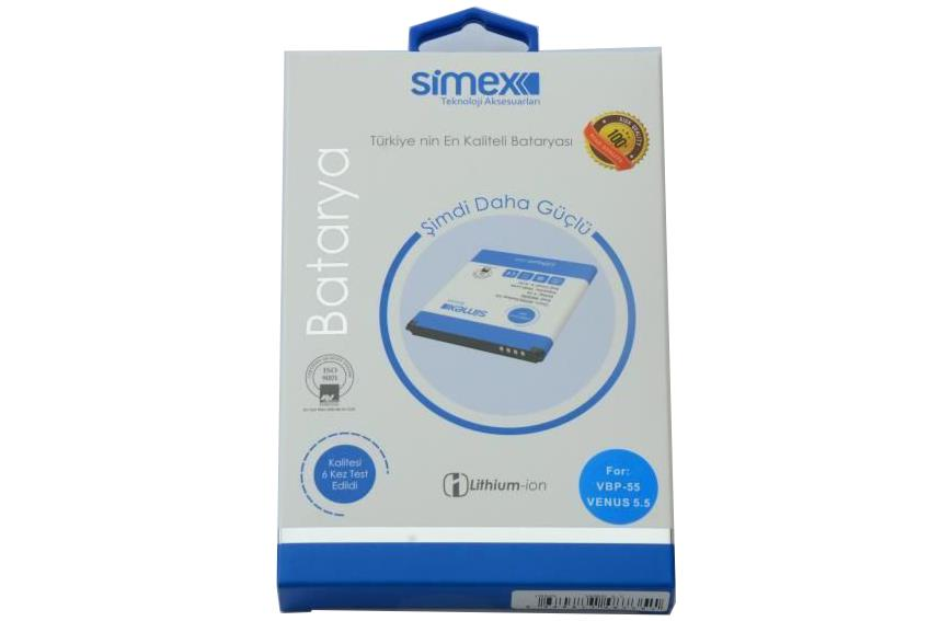 Simex Venüs 5.5 ile Uyumlu Batarya