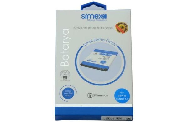 Simex Venüs 5.5 ile Uyumlu Batarya