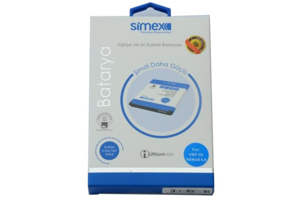 Simex Venüs 5.5 ile Uyumlu Batarya