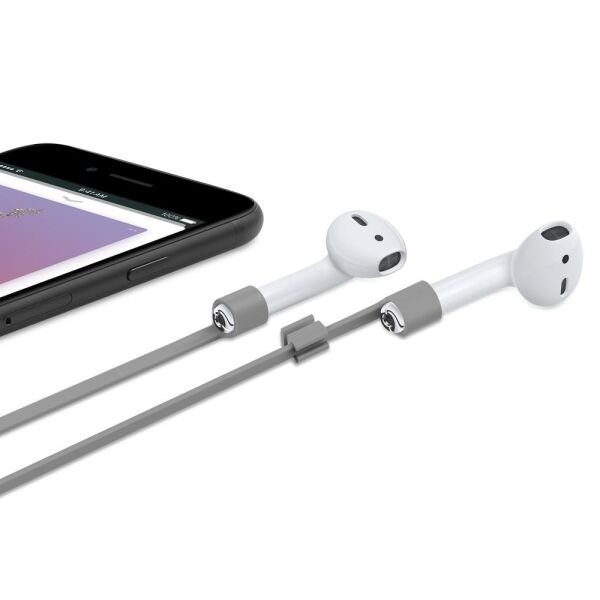 Spigen Airpods Kulaklık Askısı AirPods Strap Space Gray