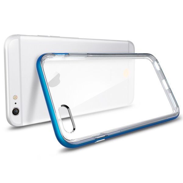 Spigen iPhone 6s Plus/6 Plus ile Uyumlu Kılıf Neo Hybrid EX Electric Blue
