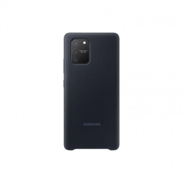 Galaxy S10 Lite ile Uyumlu Silikon Kılıf Siyah EF-PG770TBEGWW (Out)