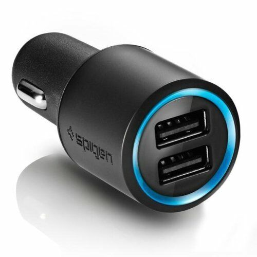 Spigen Araç Şarj Cihazı 2 Çıkışlı (5V 2A Hızlı Şarj)