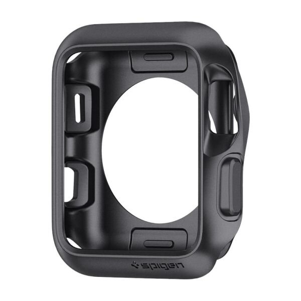 Spigen Apple Watch 1/2/3 ile Uyumlu Kılıf Slim Armor (42mm) Space Gray