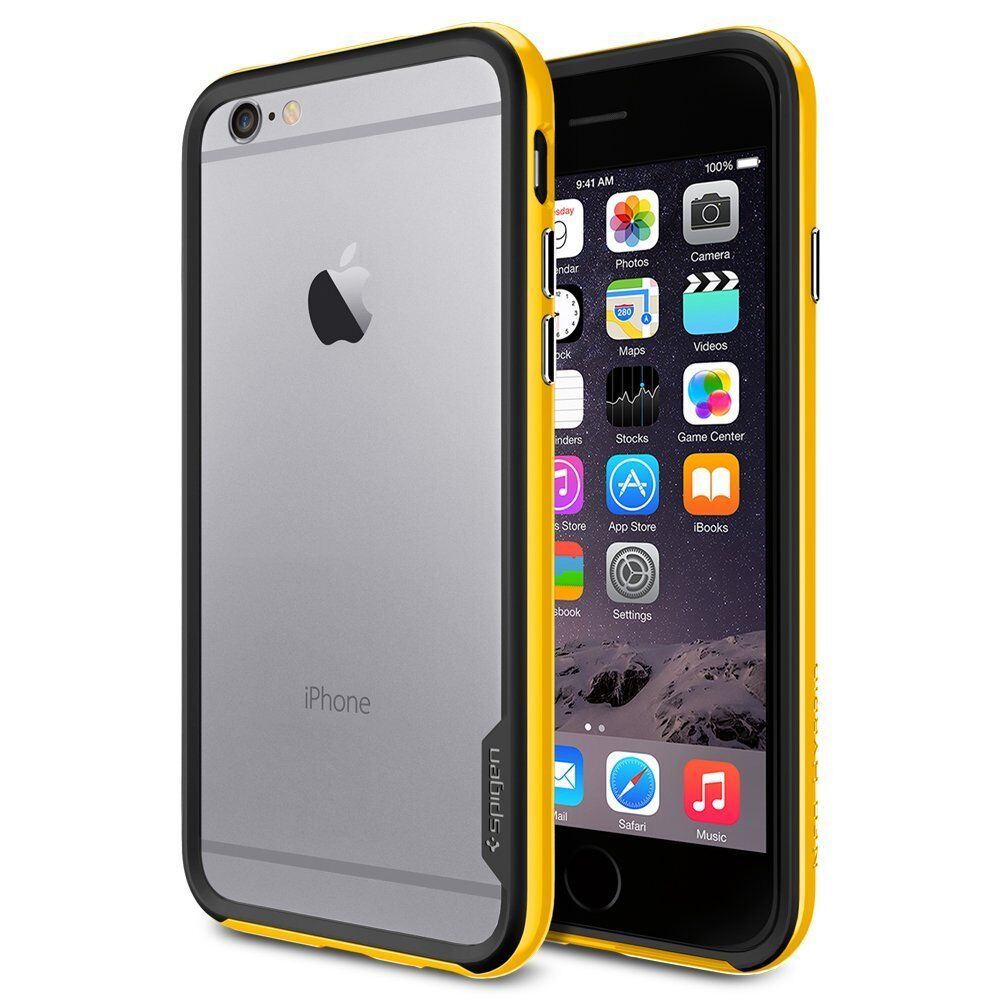 Spigen iPhone 6s/6 ile Uyumlu Kılıf Neo Hybrid EX Reventon Yellow