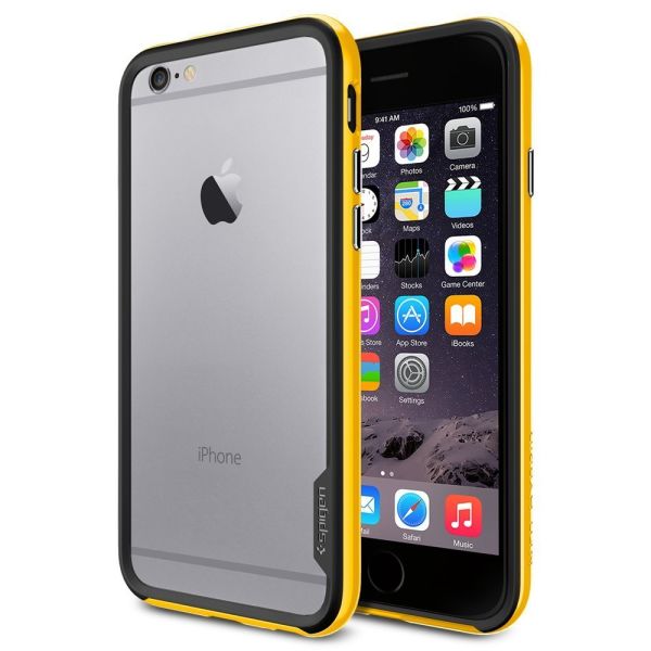 Spigen iPhone 6s/6 ile Uyumlu Kılıf Neo Hybrid EX Reventon Yellow