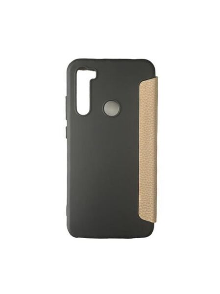 Jopus Redmi Note 8 ile Uyumlu Premium Kapaklı Kılıf Gold