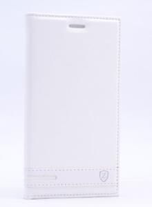 K5 Note ile Uyumlu Elite Serisi Kapaklı Kılıf Beyaz