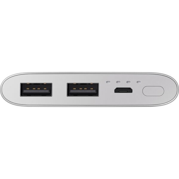 10000mAh Taşınabilir Hızlı Şarj Cihazı Gümüş P1100BSEGTR (Out)