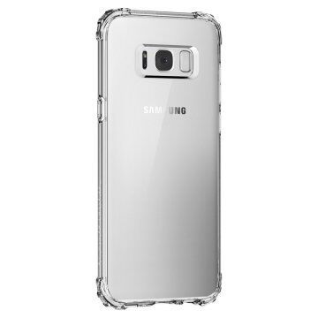 Spigen Galaxy S8 Plus ile Uyumlu Kılıf Crystal Shell Crystal Clear